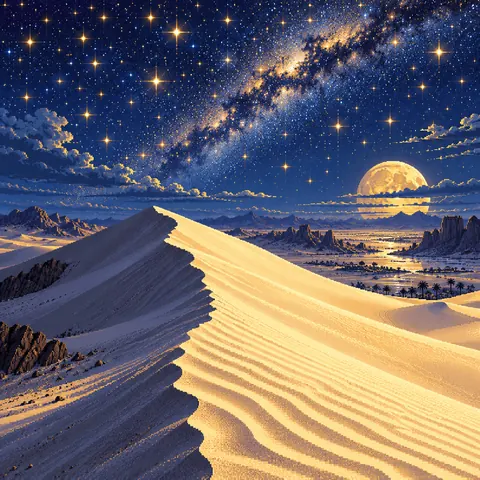 A Thousand Possibilities imaginative pixel landscape